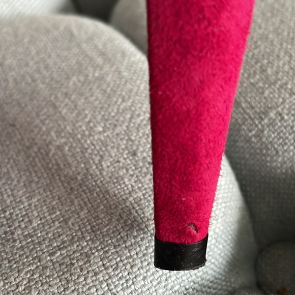 Loriblu Suede Fringe Platform Heeled Ankle Boots - Picture 8 of 16